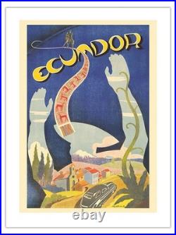 AFFICHE Poster Équateur
