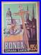 AFFICHE Poster Espagne Ronda 1954