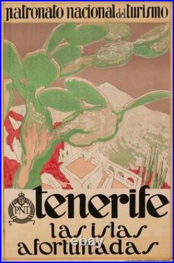 AFFICHE Poster Espagne Tenerife