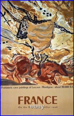 AFFICHE Poster Grottes Lascaux