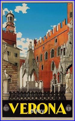 AFFICHE Poster Italie Verona