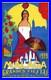 AFFICHE Poster Malaga 1928