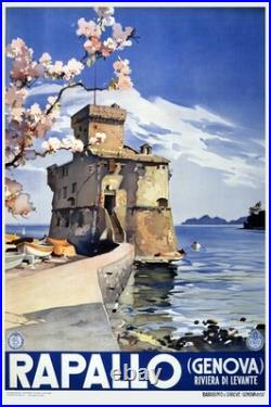 AFFICHE Poster Rapallo