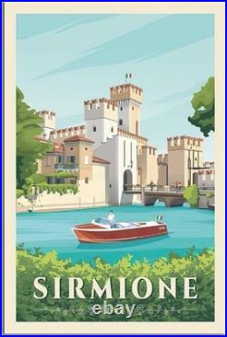 AFFICHE Poster Sirmione
