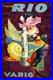 AFFICHE Poster Varig Rio
