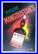 AFFICHE originale litho RHUM MANGOUSTAN'S ANTILLES par FALCUCCI entoilée