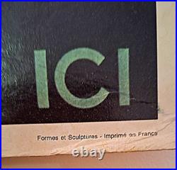 ANCIENNE PLV CARTON GAUFRETTES VIDILLES Années 1950 Formes & Sculptures