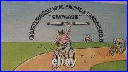 Affiche 1900- 1910 jean METTEX arrache clous CAVALADE