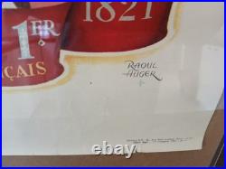 Affiche 1944 Raoul Auger. Napoléon