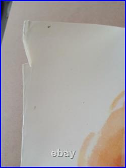 Affiche 1944 Raoul Auger. Napoléon