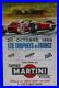 Affiche 1968 LES TROPHEES DE FRANCE ALBI REIMS PAU Craven A 39x59cm 1644