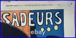 Affiche Ambassadeurs Aristide Bruant Dans Son Cabaret Toulouse Lautrec 1906