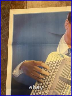 Affiche Ancienne Accordéons Maugein Frères Verchuren