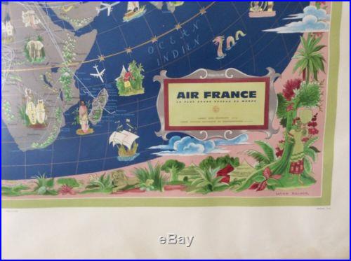 Affiche Ancienne Air France