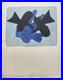 Affiche Ancienne Astra Et L'oiseau Guillot Georges Braque 215/500 Circa 1970