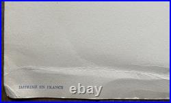 Affiche Ancienne Astra Et L'oiseau Guillot Georges Braque 215/500 Circa 1970
