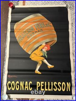 Affiche Ancienne Cognac Pelisson Leonetto Cappiello 1907