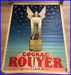 Affiche Ancienne Cognac Rouyer