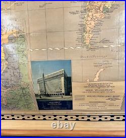 Affiche Ancienne Compagnie Wilhelmsen Lines