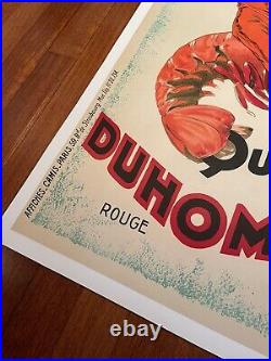 Affiche Ancienne, DUHOMARD, affiche publicitaire, ? Vintage posters