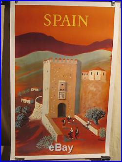 Affiche Ancienne Espagne Villemot Deco
