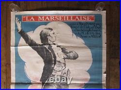 Affiche Ancienne La Marseillaise Jacques Carlu