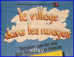 Affiche Ancienne Le Village Dans Les Nuages Tf1