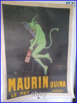 Affiche Ancienne MAURIN Quina par Cappiello