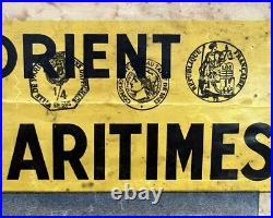 Affiche Ancienne Messageries Maritimes Par Jean Bouchaud Extrême Orient