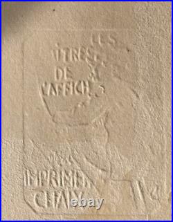 Affiche Ancienne Mévisto IBELS Imp Delanchy paris Publicité Illustration