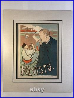 Affiche Ancienne Mévisto IBELS Imp Delanchy paris Publicité Illustration