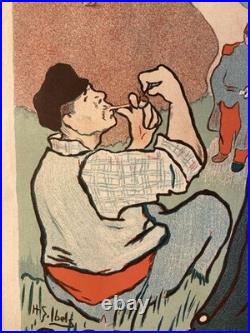 Affiche Ancienne Mévisto IBELS Imp Delanchy paris Publicité Illustration