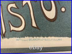 Affiche Ancienne Mévisto IBELS Imp Delanchy paris Publicité Illustration