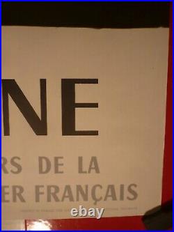 Affiche Ancienne Originale Bretagne SNCF par Jacquelin 1965