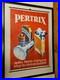 Affiche Ancienne Originale Lampe de poche PERTRIX allemand 1930-40