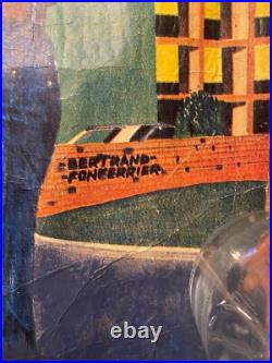 Affiche Ancienne Publicitaire, Levi's Strauss, belle taille, années 70/80, signé
