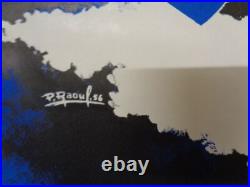 Affiche Ancienne Radio Grandin Chevaux Imp Gaillard Signe P. Raoul