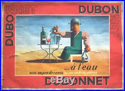 Affiche Ancienne Vintage Poster Dubo Dubon Dubonnet Cassandre 1935