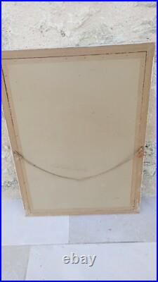 Affiche Ancienne lithographie Jal 1945