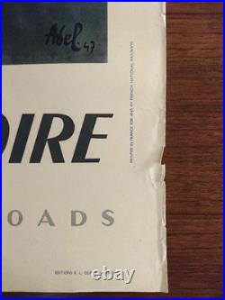 Affiche Ancienne, vintage original poster from SNCF, Châteaux de la Loire