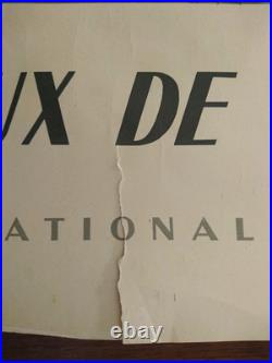 Affiche Ancienne, vintage original poster from SNCF, Châteaux de la Loire