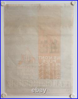 Affiche Assurance FRANCE-INCENDIE Années'30 MARTHE NORGEU