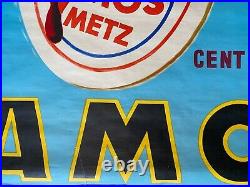 Affiche BIERE AMOS PILS Metz Bar Bistrot Café RAYMOND GAY 115x151 60's