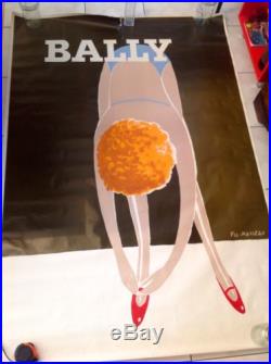 Affiche Bally Fix Masseau