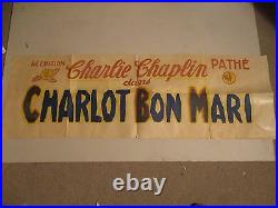 Affiche Bandeau Annonce Cinema Charlot