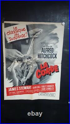 Affiche Cinema Hitchcock 1948 The Rope