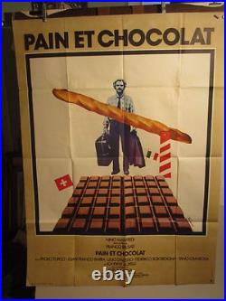 Affiche Cinema Italie Pain Et Chocolat Immigration En Suisse 1974