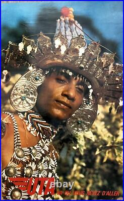 Affiche Compagnie Aérienne UTA