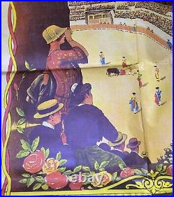 Affiche Corrida Plaza de Toros de Nimes 31 mai 1925. Très grande affiche