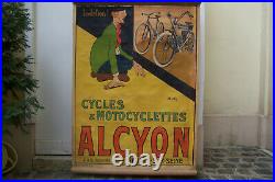 Affiche Cycles & Motocyclettes Alcyon